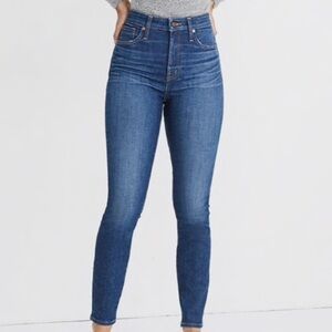Madewell 9” High-Rise Skinny Jeans Tall Size